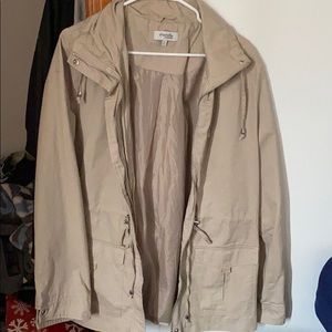 Cream anorak jacket